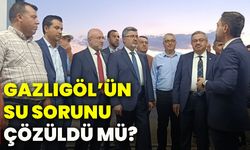 Gazlıgöl’ün su sorunu çözüldü mü?