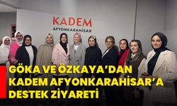 Göka ve Özkaya’dan KADEM Afyonkarahisar’a Destek Ziyareti