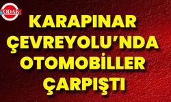 Karapınar Çevreyolu’nda Otomobiller Çarpıştı