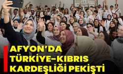 Afyon’da Türkiye-Kıbrıs Kardeşliği Pekişti