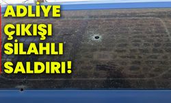 Adliye çıkışı silahlı saldırı!