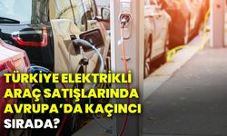 Türkiye elektrikli araç satışlarında Avrupa’da kaçıncı sırada?