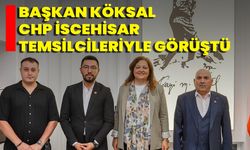 Başkan Köksal, CHP İscehisar Temsilcileriyle Görüştü
