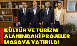 Kültür Ve Turizm Alanındaki Projeler Masaya Yatırıldı