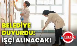 Belediye duyurdu: İşçi alınacak!