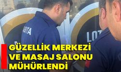 Güzellik Merkezi Ve Masaj Salonu Mühürlendi