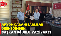 Afyonkarahisarlılar Derneğinden Başkan Uğurlu’ya Ziyaret