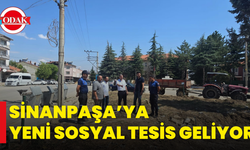 Sinanpaşa’ya Yeni Sosyal Tesis Geliyor