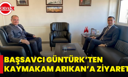 Başsavcı Güntürk’ten Kaymakam Arıkan’a Ziyaret