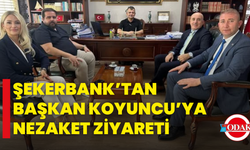 Şekerbank’tan Başkan Koyuncu’ya Nezaket Ziyareti