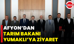 Afyon’dan Tarım Bakanı Yumaklı’ya Ziyaret