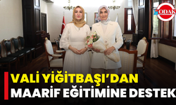 Vali Yiğitbaşı’dan Maarif Eğitimine Destek
