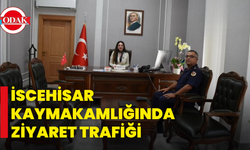 İscehisar Kaymakamlığında Ziyaret Trafiği