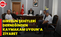 Giresun Şehitleri Derneğinden Kaymakam Uygun’a Ziyaret
