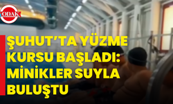 Şuhut’ta Yüzme Kursu Başladı: Minikler Suyla Buluştu