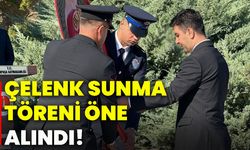 Çelenk sunma töreni öne alındı!