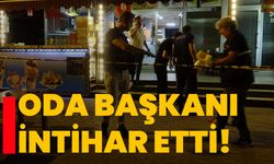Oda başkanı intihar etti!