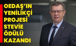 OEDAŞ’ın yenilikçi projesi stevie ödülü kazandı