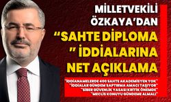 Milletvekili Özkaya’dan “Sahte Diploma” İddialarına Net Açıklama