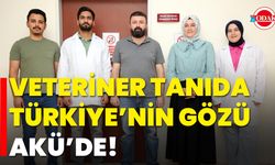 Veteriner Tanıda Türkiye’nin Gözü AKÜ’de!