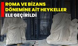 Roma Ve Bizans Dönemine Ait Heykeller Ele Geçirildi