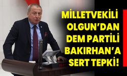 Milletvekili Olgun’dan DEM Partili Bakırhan’a Sert Tepki!