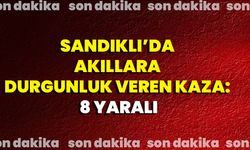 Sandıklı’da Akıllara Durgunluk Veren Kaza: 8 Yaralı