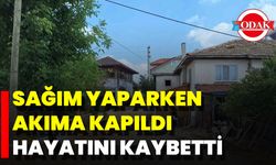 Sağım Yaparken Akıma Kapıldı Hayatını Kaybetti