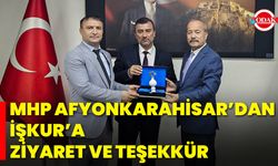 MHP Afyonkarahisar’dan İŞKUR’a Ziyaret ve Teşekkür
