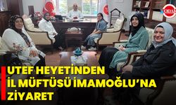 UTEF Heyetinden İl Müftüsü İmamoğlu’na Ziyaret