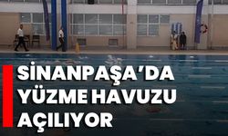 Sinanpaşa’da Yüzme Havuzu Açılıyor