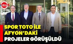 Spor Toto İle Afyon’daki Projeler Görüşüldü