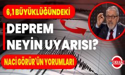 6,1 Büyüklüğündeki Deprem Neyin Uyarısı? Naci Görür'ün Yorumları