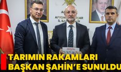 Tarımın Rakamları Başkan Şahin’e Sunuldu