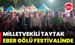 Milletvekili Taytak Eber Gölü Festivalinde