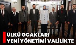 Ülkü Ocakları Yeni Yönetimi Valilikte