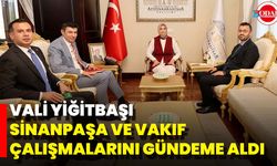 Vali Yiğitbaşı Sinanpaşa Ve Vakıf Çalışmalarını Gündeme Aldı