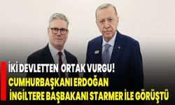 Cumhurbaşkanı Erdoğan, İngiltere Başbakanı Starmer İle Görüştü