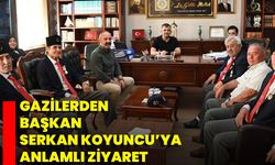 Gazilerden Başkan Serkan Koyuncu’ya Anlamlı Ziyaret