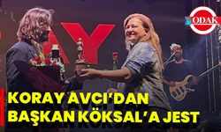 Koray Avcı’dan Başkan Köksal’a Jest