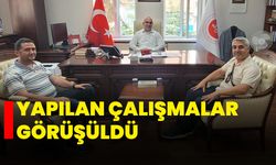 Yapılan çalışmalar görüşüldü