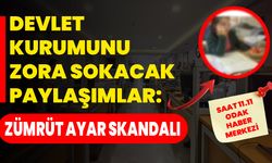 DEVLET KURUMUNU ZORA SOKACAK PAYLAŞIMLAR: ZÜMRÜT AYAR SKANDALI