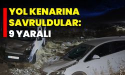 Yol Kenarına Savruldular: 9 Yaralı