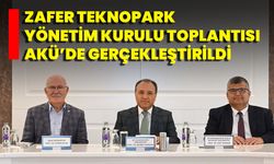 Zafer Teknopark Yönetim Kurulu Toplantısı AKÜ’de Gerçekleştirildi