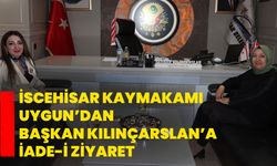 İscehisar Kaymakamı Uygun’dan Başkan Kılınçarslan’a İade-i Ziyaret