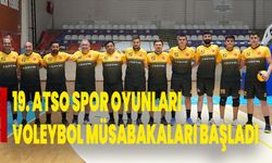 19. ATSO Spor Oyunları Voleybol Müsabakaları Başladı