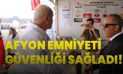 Afyon Emniyeti Güvenliği Sağladı!