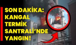 SON DAKİKA: Kangal Termik Santrali’nde Yangın!