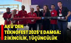 AKÜ’den TEKNOFEST 2025’e Damga: 2 İkincilik, 1 Üçüncülük