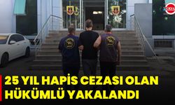 25 Yıl Hapis Cezası Olan Hükümlü Yakalandı
